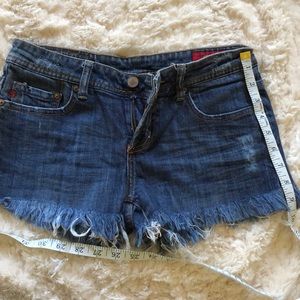 Seven Premium Brand denim cut offs